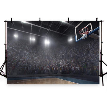 Basketball Backdrops Sport Backdrops Custom Background Basket Rack G-286 - iBACKDROP-Basketball Backdrops, Custom Background, Sport Backdrops